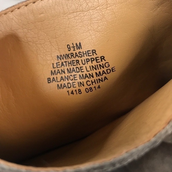 Taupe Nine West Leather Krasher Back Lace Boot - Picture 9 of 11